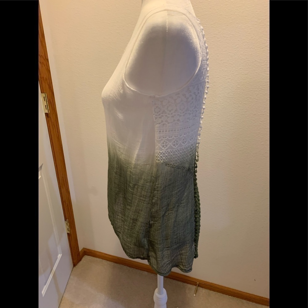 A.BYER Top. High low style. Tons of detail. Pretty